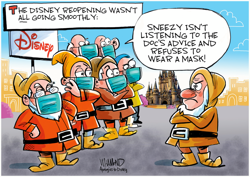 Disney reopening
