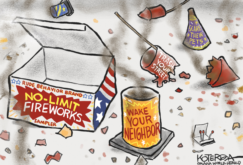 The Need to Enforce Fireworks Rules