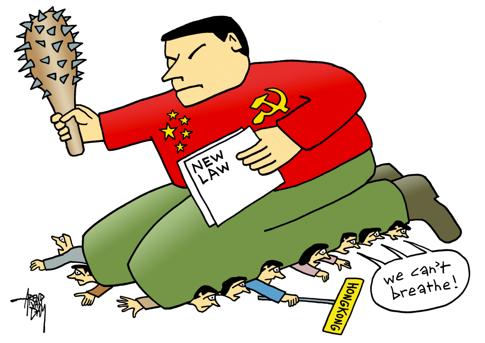 HongKong suffocated