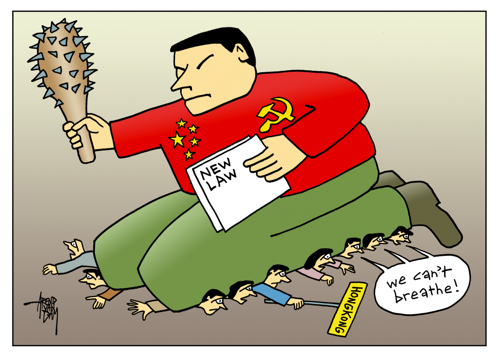 HongKong suffocated