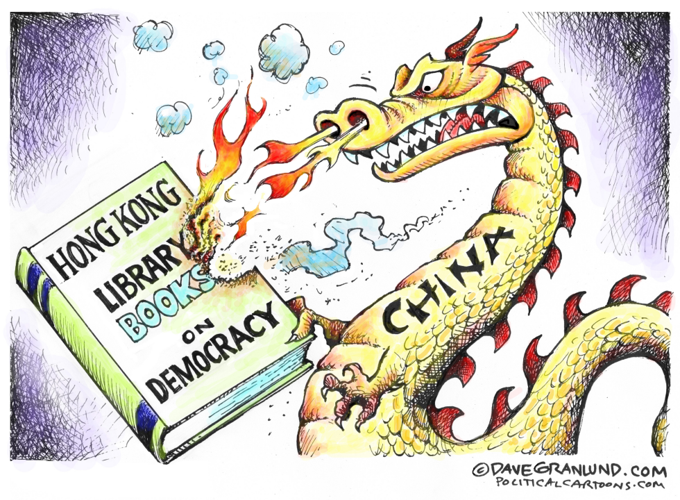 China vs Hong Kong books