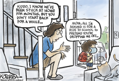 BACK TO SCHOOL EVEN SOONER by Jeff Koterba