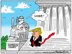 SUPREME COURT LOSER by Bob Englehart