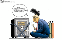 TRUMP'S TAX RETURNS by Bruce Plante