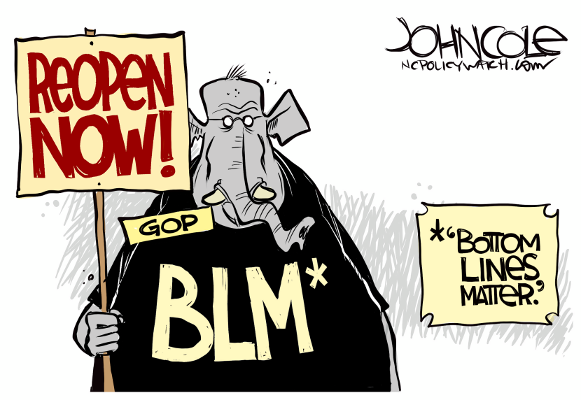 GOP and Bottom Lines Matter