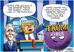 THE TRUMP VIRUS by Dave Whamond