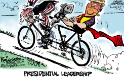 PRESIDENTIAL LEADERSHIP by Milt Priggee