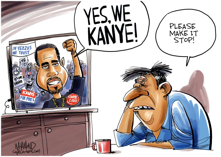 kanye west cartoon