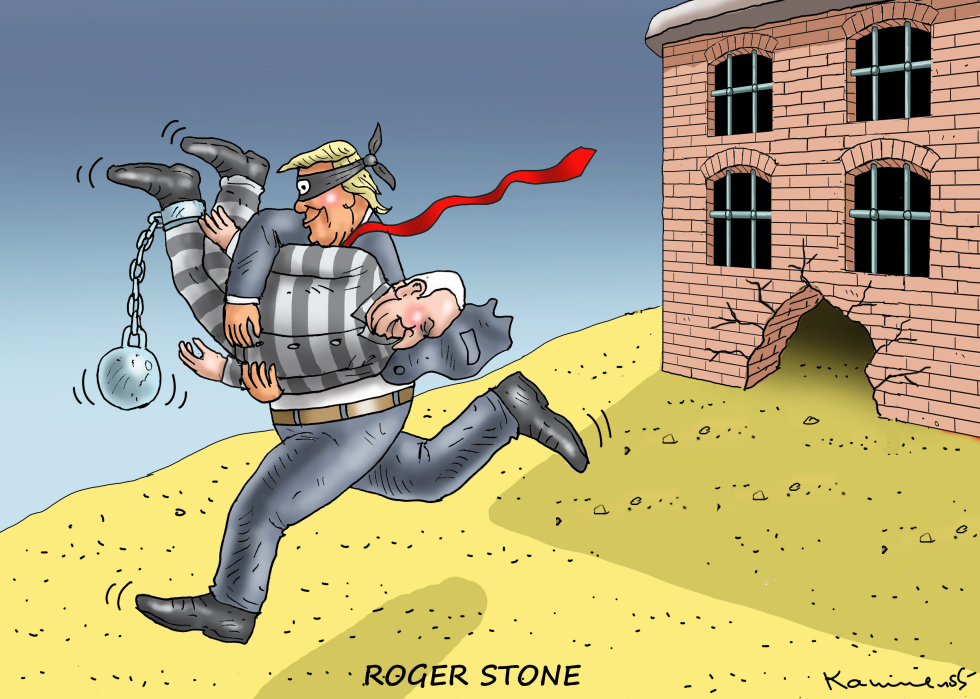 Trump Frees Stone