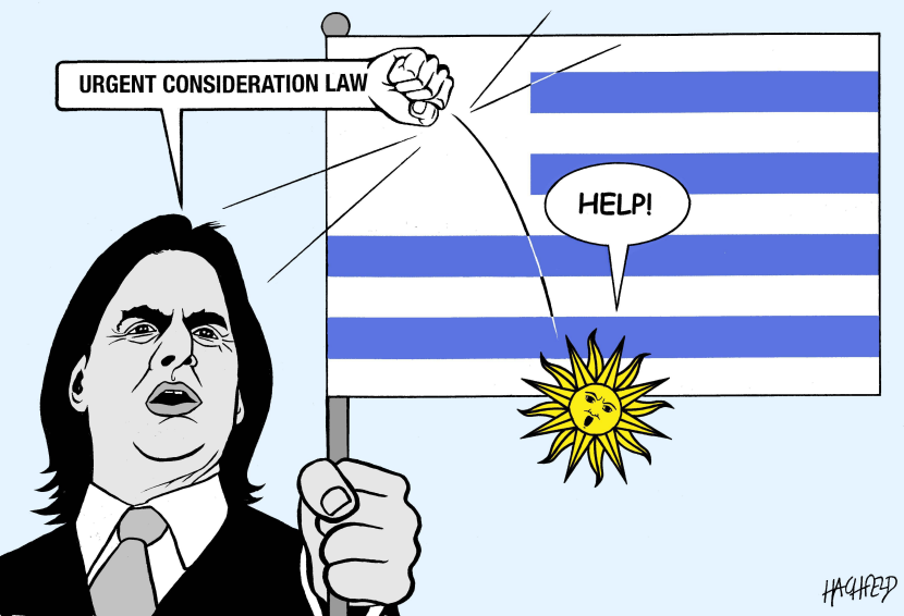 Uruguay: Lacalle Pou announces a neoliberal law