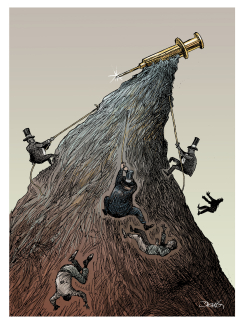 THE FIGHT FOR THE VACCINE by Dario Castillejos