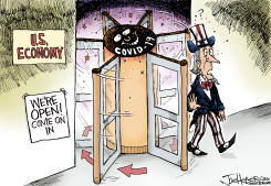 REVOLVING DOOR by Joe Heller