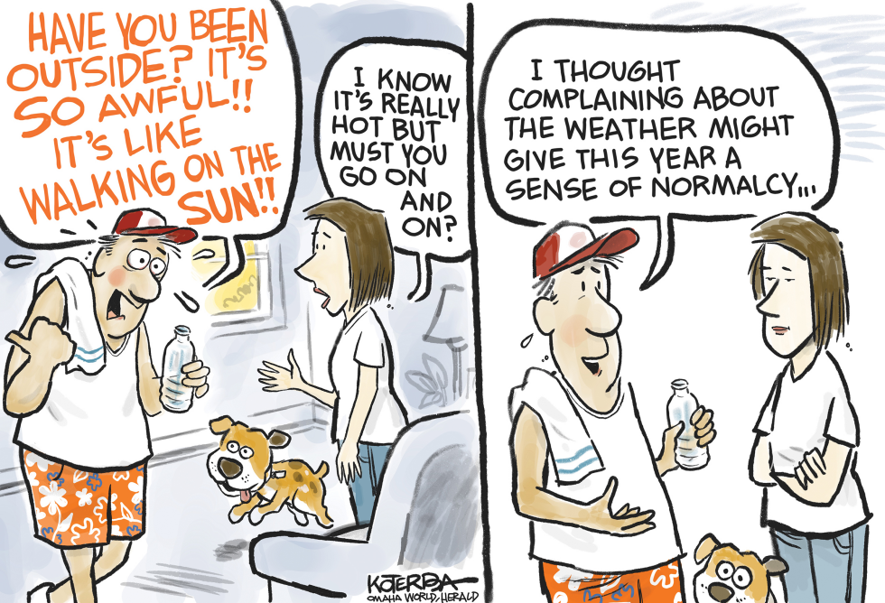 Maybe if We Complain About the Weather?