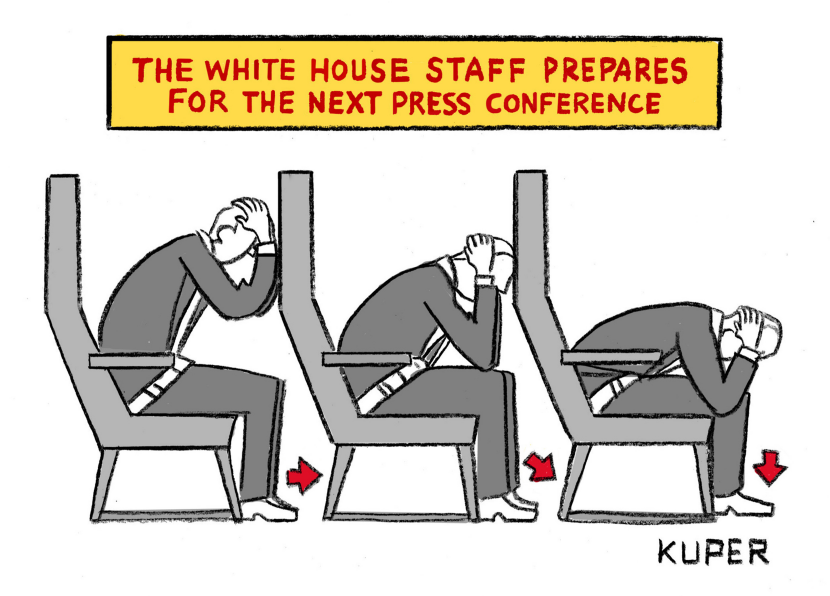 President's Staff Prepares