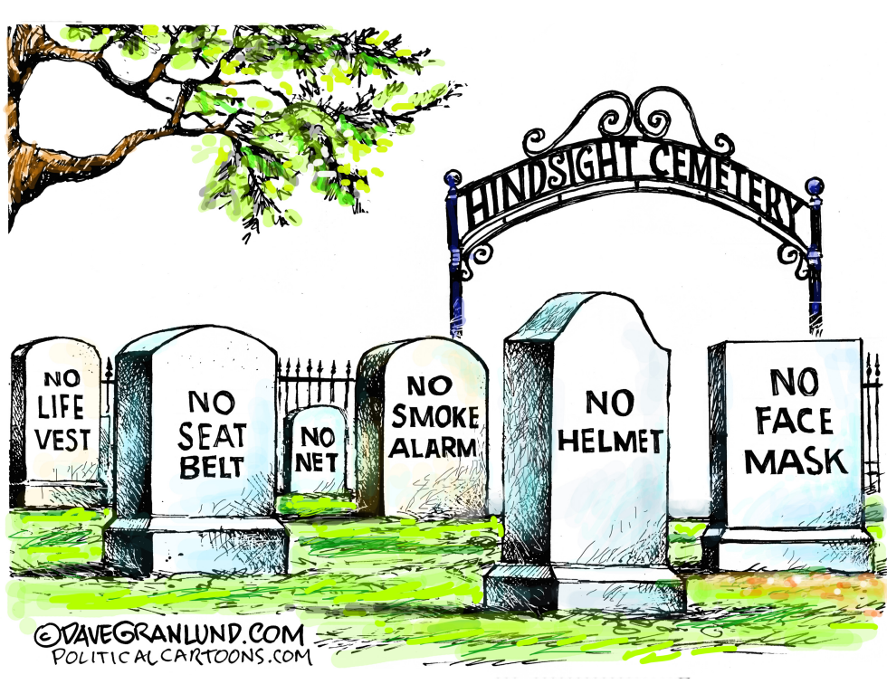 Hindsight headstones