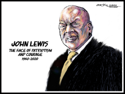 RIP JOHN LEWIS by J.D. Crowe