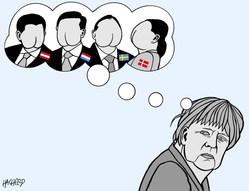 Merkel and the frugal four