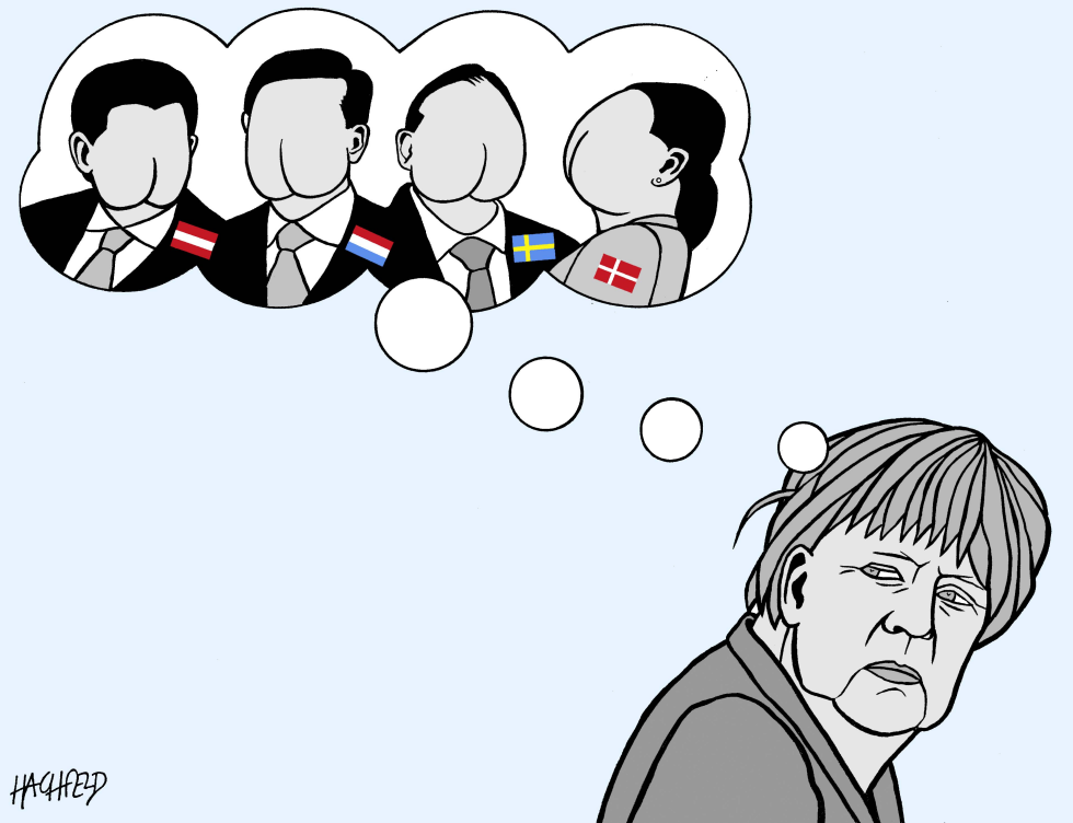 Merkel and the frugal four