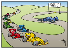 VACCIN RACE by Arend van Dam