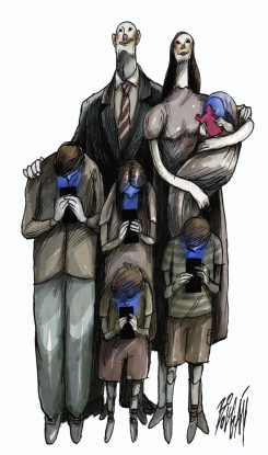 DIGITAL FAMILY PORTRAIT by Angel Boligan