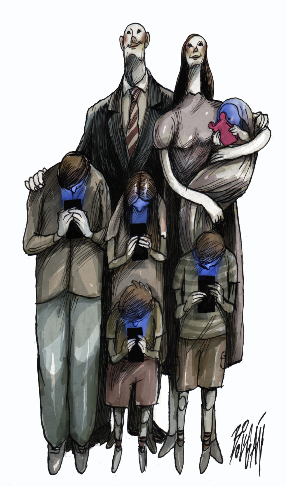 -DIGITAL FAMILY PORTRAIT
