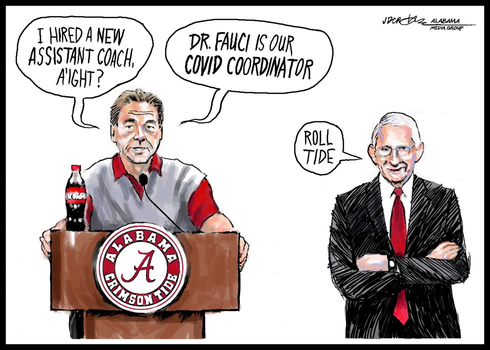Nick Saban Dr. Fauci
