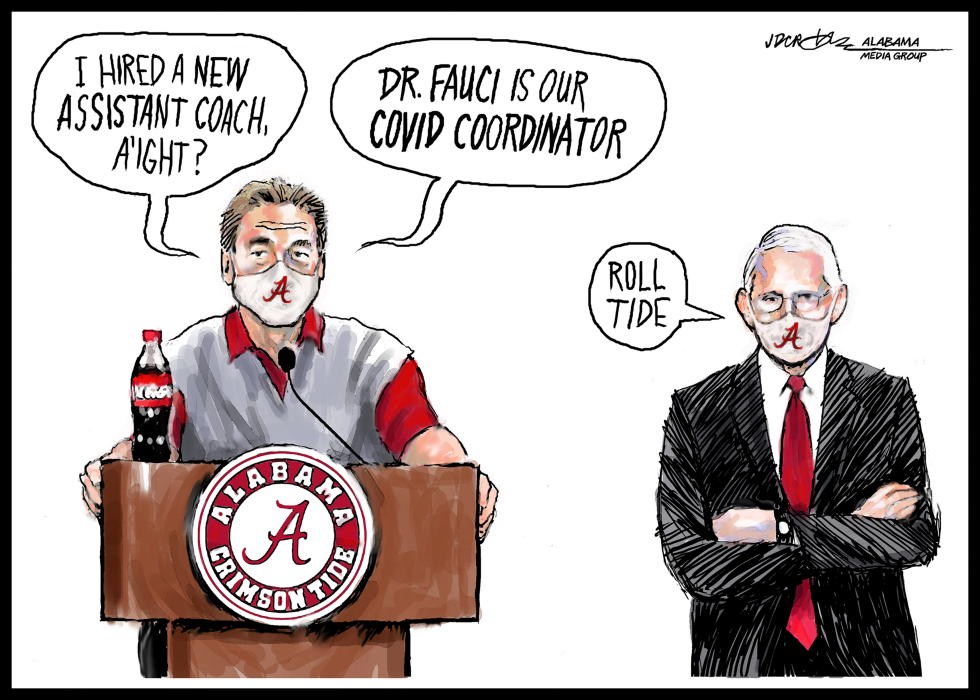 Nick Saban Dr. Fauci