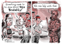 PORTLAND RIOTS by Guy Parsons