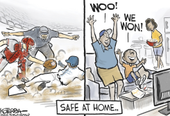 START OF BASEBALL SEASON by Jeff Koterba