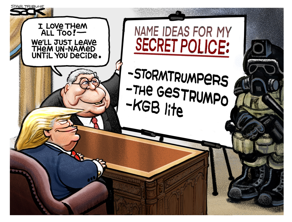 Trump Secret Police