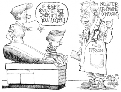 MIKE PARSON, M.D by John Darkow