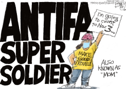 PROTEST MOMS by Pat Bagley
