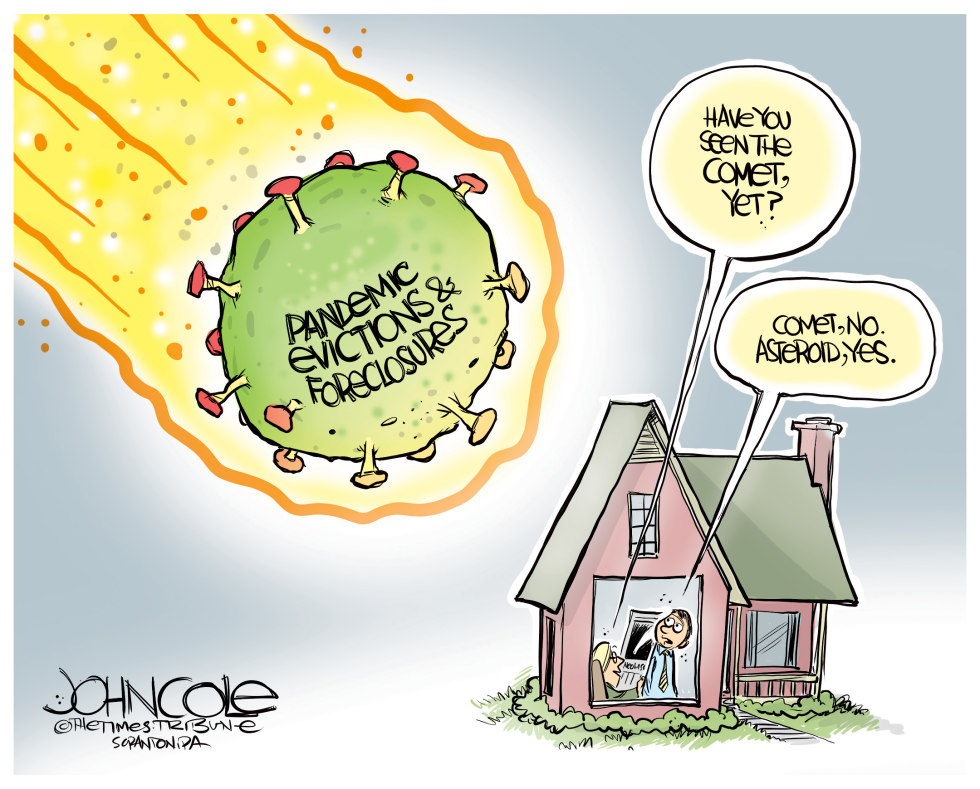 Pandemic housing asteroid
