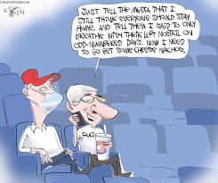 FAUCI HYPOCRISY  by Gary McCoy