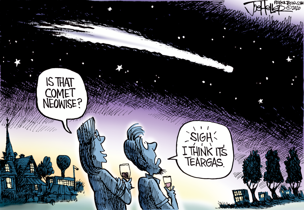 Comet And Teargas