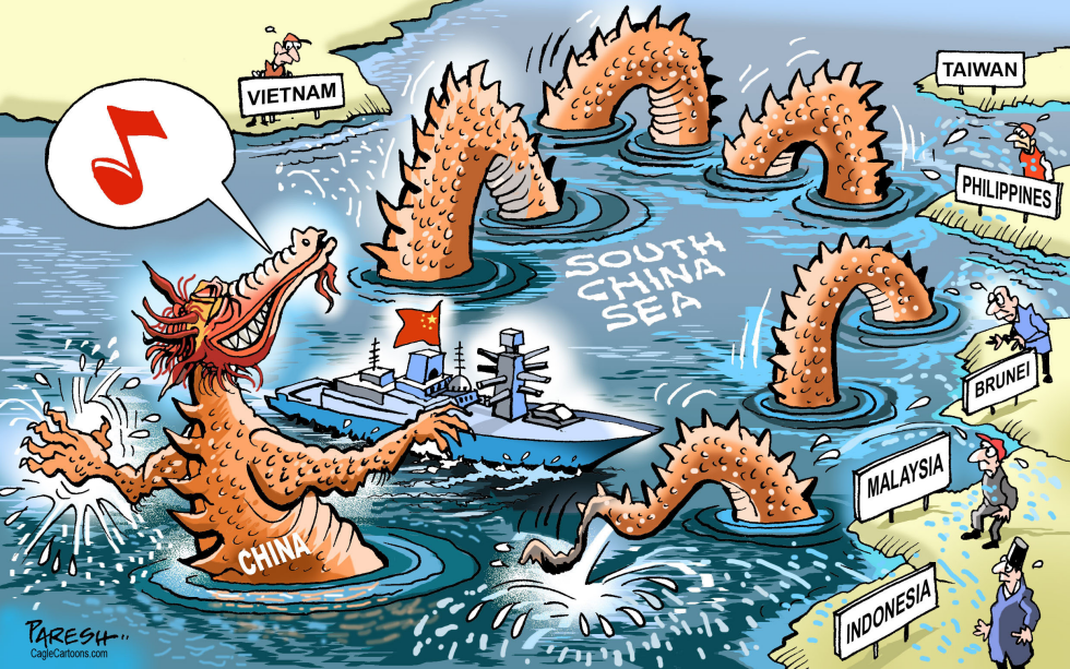 China expansion in sea