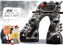 SECRET POLICE STATE  by Pat Bagley