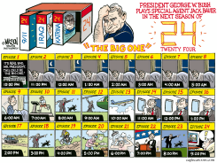 PRESIDENT BUSH PLAYS JACK BAUER IN 