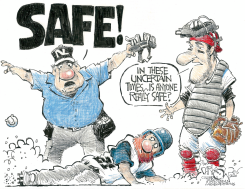 SAFE FROM COVID by John Darkow