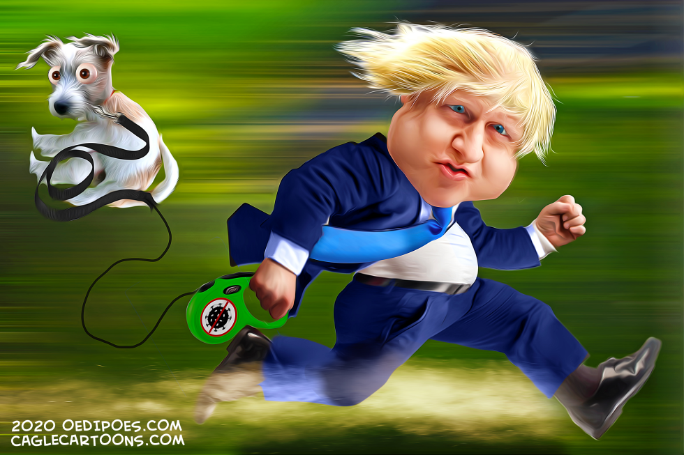 Morning exercise Boris Johnson