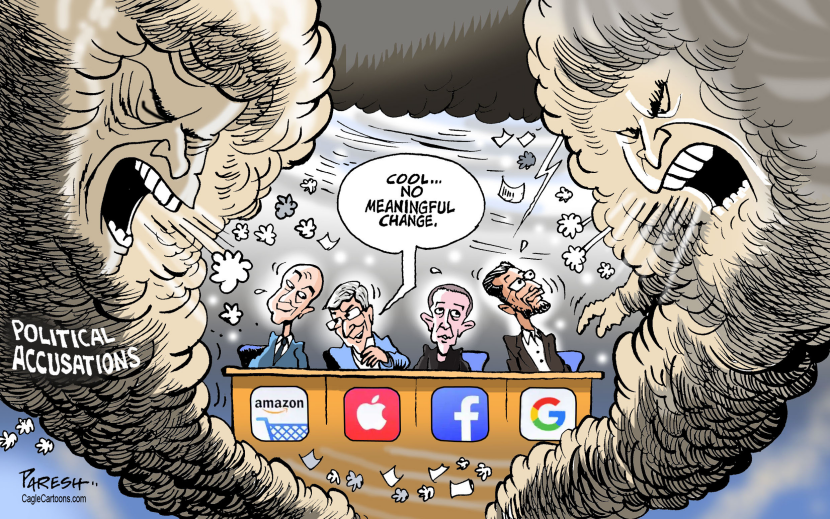 Tech Giants in storm