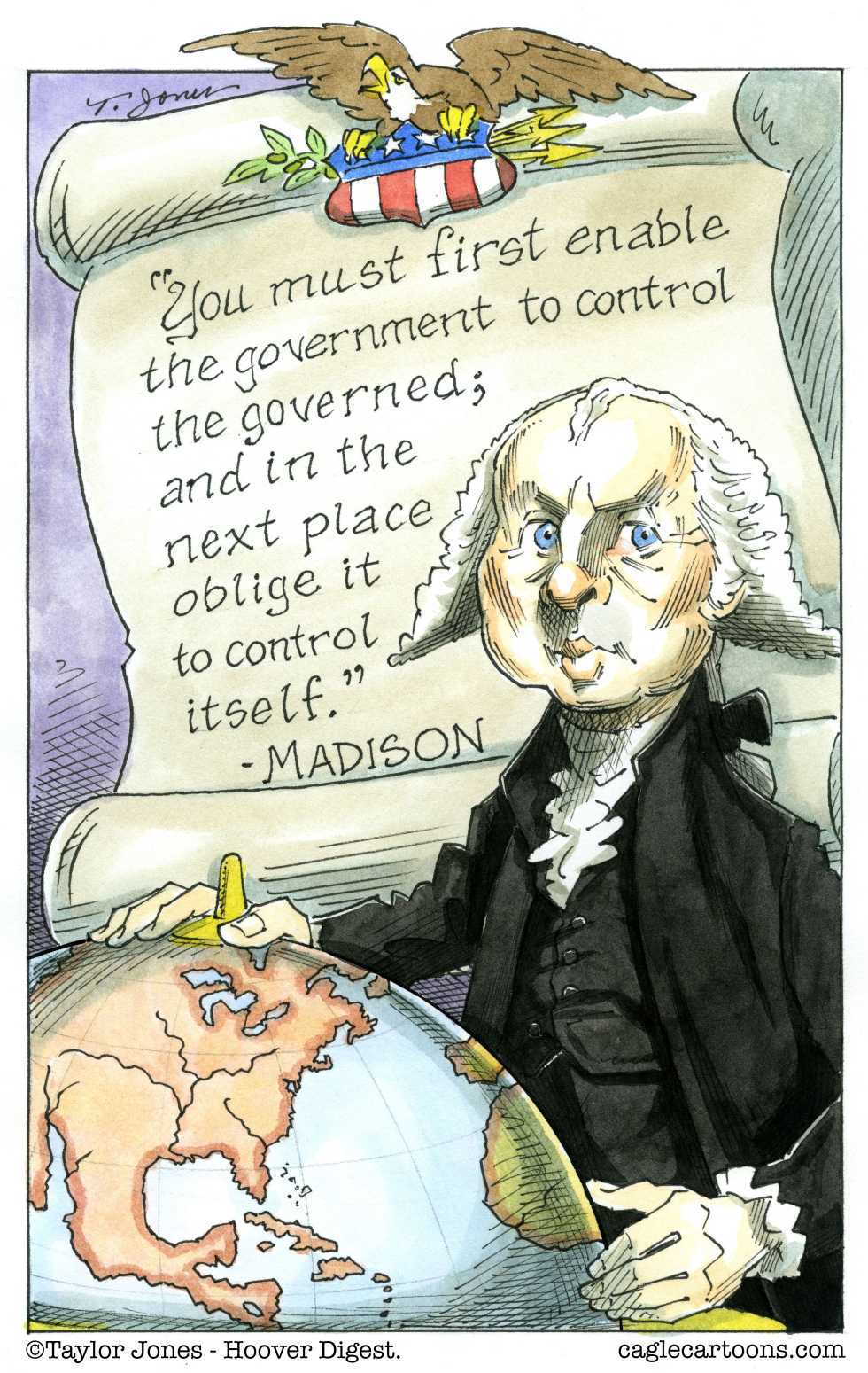 James Madison speaks to our times
