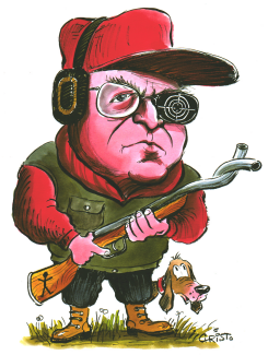 CHENEY THE HUNTER -  by Christo Komarnitski