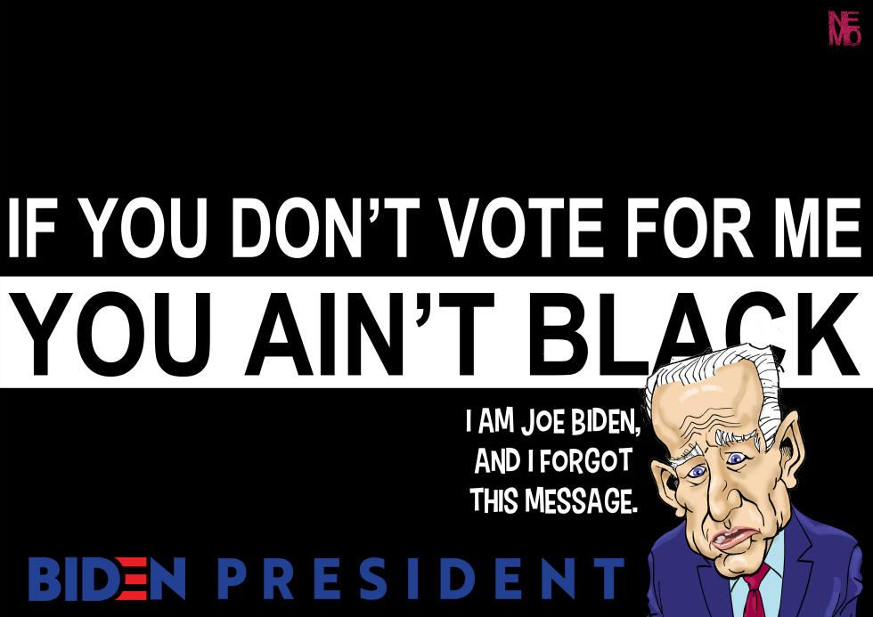 Biden ain't black ad