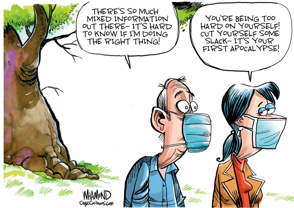 Mixed COVID-19 messages