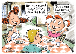 SCHOOL AND COVID by Guy Parsons