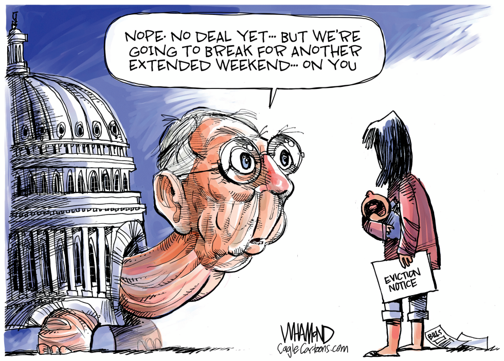 No deal on virus relief bill