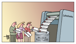 BELARUS ELECTIONS by Arend van Dam