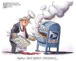 MAIL-IN VOTER FRAUD by Adam Zyglis