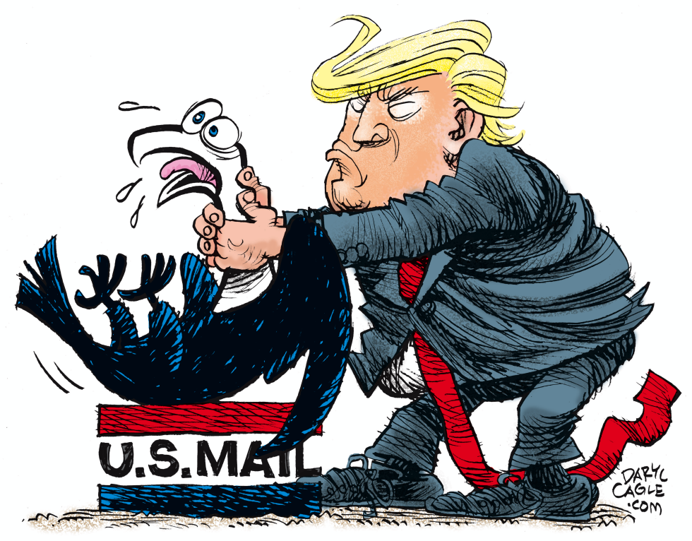 Trump Chokes Postal Service
